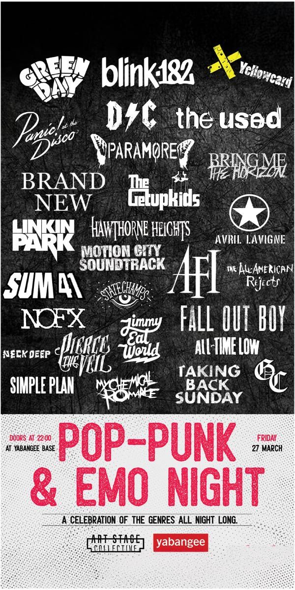  Pop-Punk & Emo Night